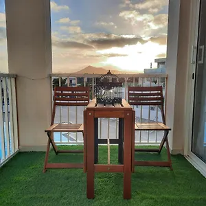 Homeforguest Sunset Senator With Pool And Terrace In Apartment Costa Teguise